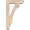 Ekena Millwork Imperial Craftsman Smooth Bracket w/ Offset Brace, Douglas Fir, 5 1/2"W x 18"D x 30"H BKT0604X18X30IMP04SDF - alternate 3